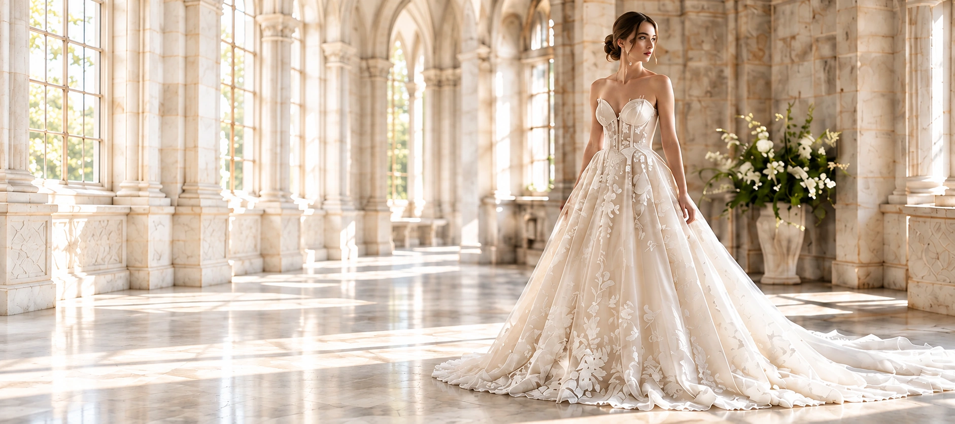 Wedding gown development and bridal craftsmanship