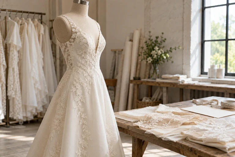 wedding dress manufacturer evaluation