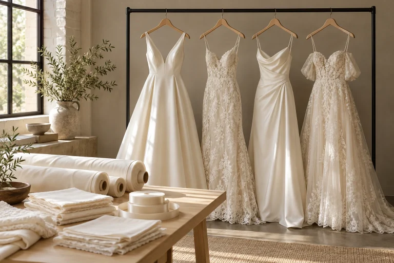 wedding dress-moq sample collection